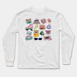 Stickerbomb Long Sleeve T-Shirt